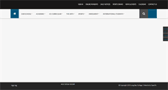 Desktop Screenshot of longbaycollege.com